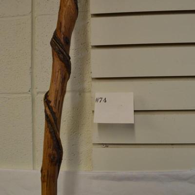 Vintage Vine Wrapped Hiking Stick 50