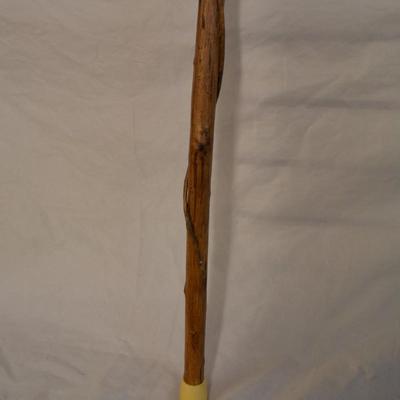 Vintage Vine Wrapped Hiking Stick 50"