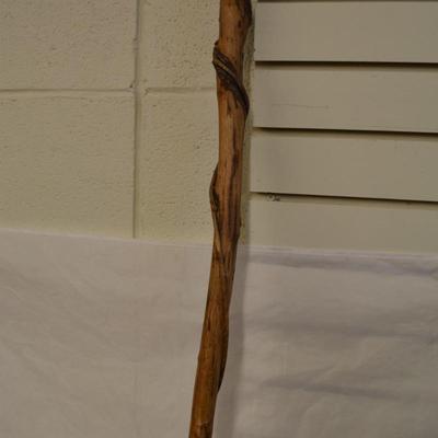 Vintage Vine Wrapped Hiking Stick 50