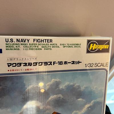 Vintage Model Kit Sets - Hasegawa & Fairchild