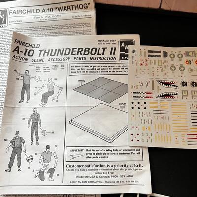 Vintage Model Kit Sets - Hasegawa & Fairchild