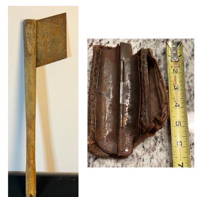 Antique Southern Maryland Tobacco Hatchet & Hand Tool