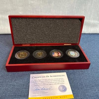 Lot 52 collection of JFK coins