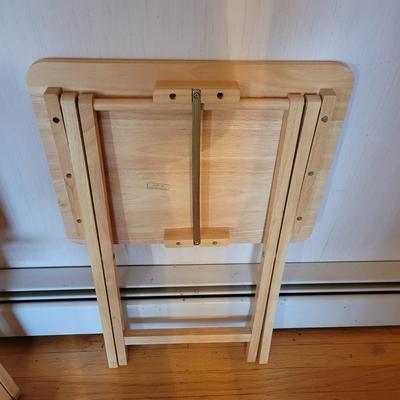 Four Folding Tables and Storage Stand (DR-DW)