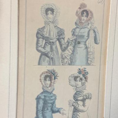 Vintage Ladies Fashion Framed Prints