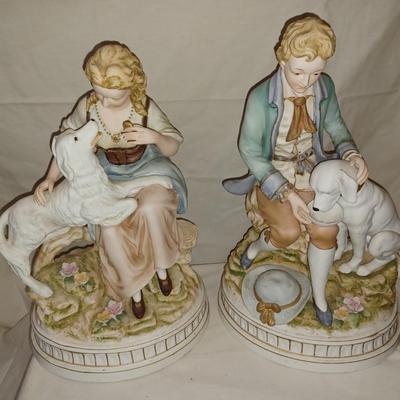 Andrea by Sedak 13" Porcelain Figurines