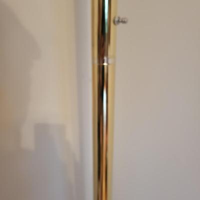 Gold Floor Lamp W/Uplighting (LR-DW)
