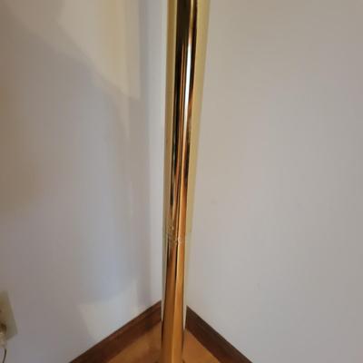 Gold Floor Lamp W/Uplighting (LR-DW)