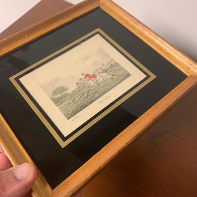 Hunt Scenes Framed Prints Lot