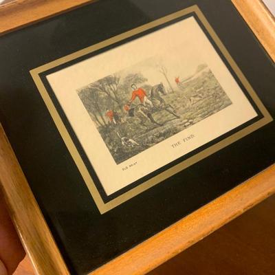 Hunt Scenes Framed Prints Lot