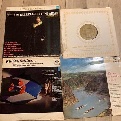 Large Classical Music Collection incl. CDs, Books, Records, & CD Rack (BO-HS)