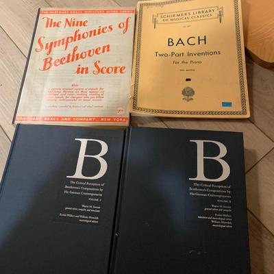 Large Classical Music Collection incl. CDs, Books, Records, & CD Rack (BO-HS)