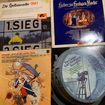 Large Classical Music Collection incl. CDs, Books, Records, & CD Rack (BO-HS)