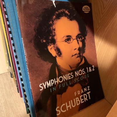 Large Classical Music Collection incl. CDs, Books, Records, & CD Rack (BO-HS)