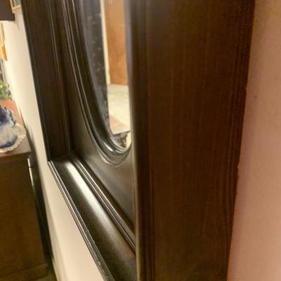 Thick Wood Frame Mirror