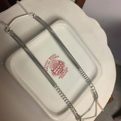 Wood & Sons / Copeland Vintage Plates / Wall Hanging Frames