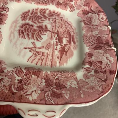 Wood & Sons / Copeland Vintage Plates / Wall Hanging Frames