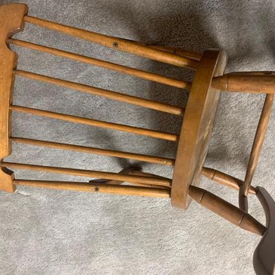 New England Childs Maple Rocker