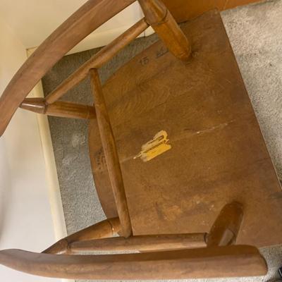 New England Childs Maple Rocker
