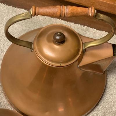 Copper Tea Pot Lot