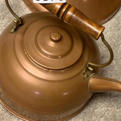 Copper Tea Pot Lot