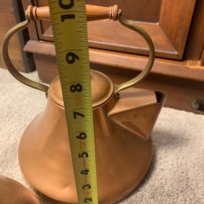 Copper Tea Pot Lot