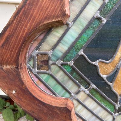 Early Stained Glass Piece