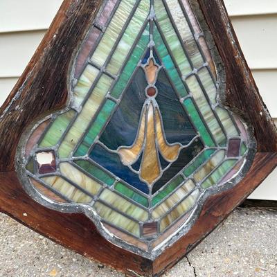 Early Stained Glass Piece