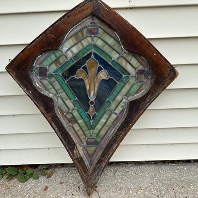 Early Stained Glass Piece