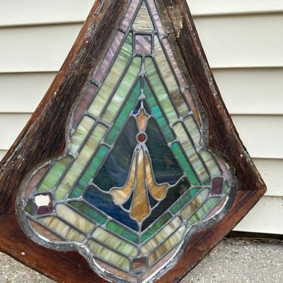 Early Stained Glass Piece