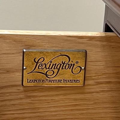 LEXINGTON ~ Sold Wood Mahogany Chest