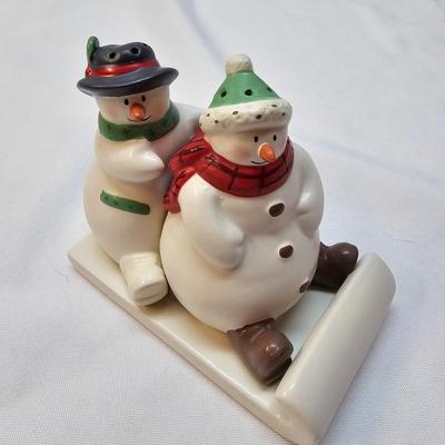 Christmas Cookie Jars & Salt/Pepper Sets (S1-JS)