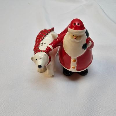 Christmas Cookie Jars & Salt/Pepper Sets (S1-JS)
