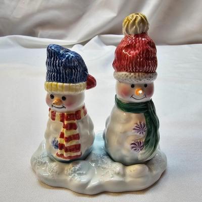 Christmas Cookie Jars & Salt/Pepper Sets (S1-JS)