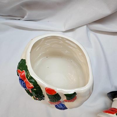 Christmas Cookie Jars & Salt/Pepper Sets (S1-JS)