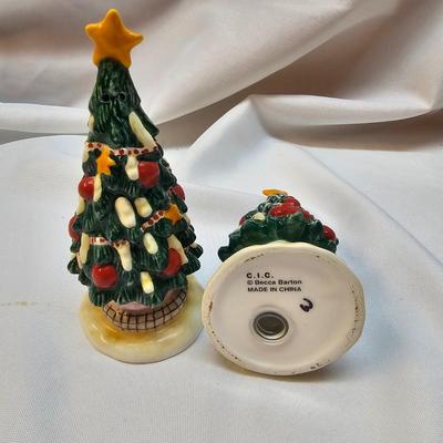 Christmas Cookie Jars & Salt/Pepper Sets (S1-JS)