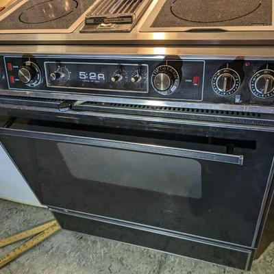 Incredible, Rare Jenn-Air S125 Oven, Stove Top