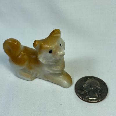MADE IN JAPAN CERAMIC DOG FIGURE