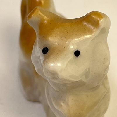 MADE IN JAPAN CERAMIC DOG FIGURE