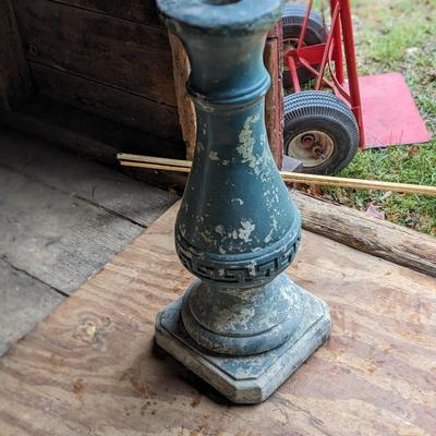 Vintage Concrete Birdbath Stand