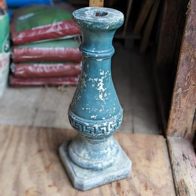 Vintage Concrete Birdbath Stand