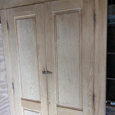 Sizable Primitive Wardrobe, Lovely Condition