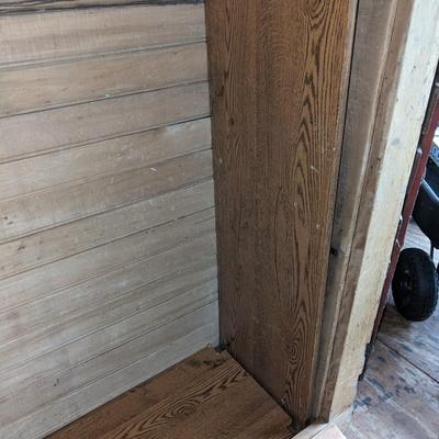 Sizable Primitive Wardrobe, Lovely Condition