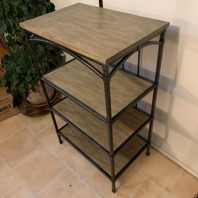 Metal & Wood Shelving Unit (K-HS)