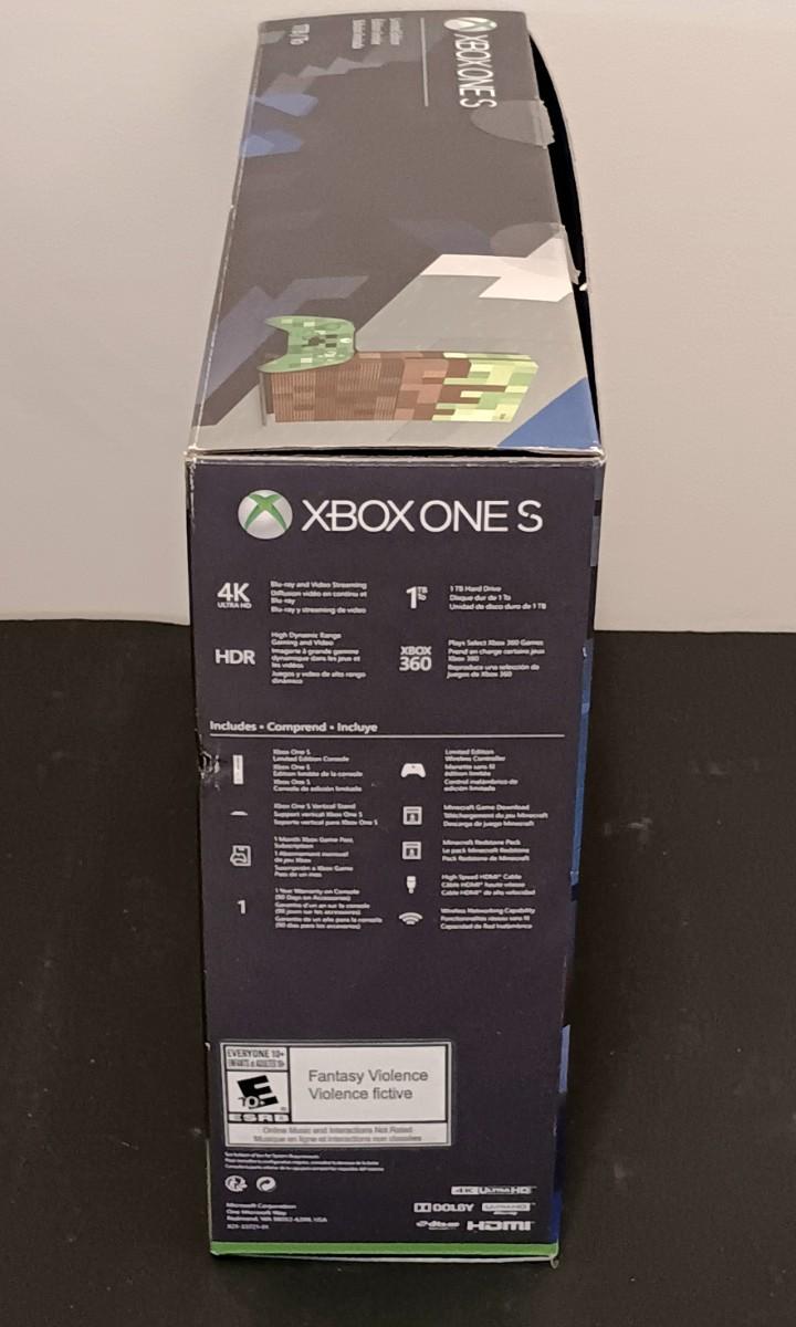 CONSOLE MICROSOFT XBOX ONE S 1TB + MINECRAFT