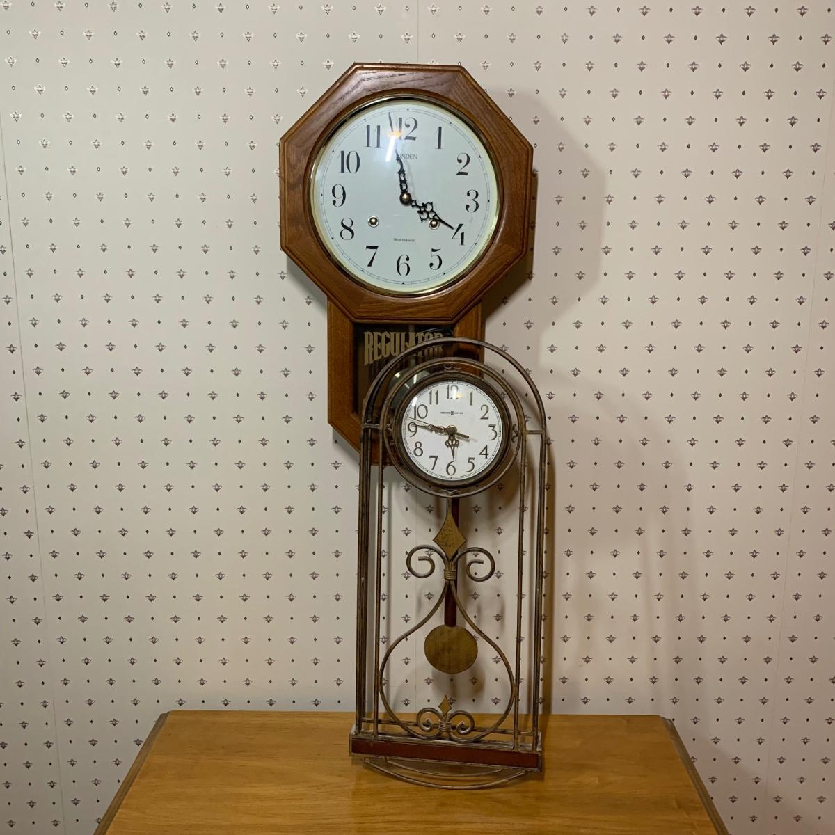 LOT 94R Clock Collection Linden School House Clock w/Westminster
