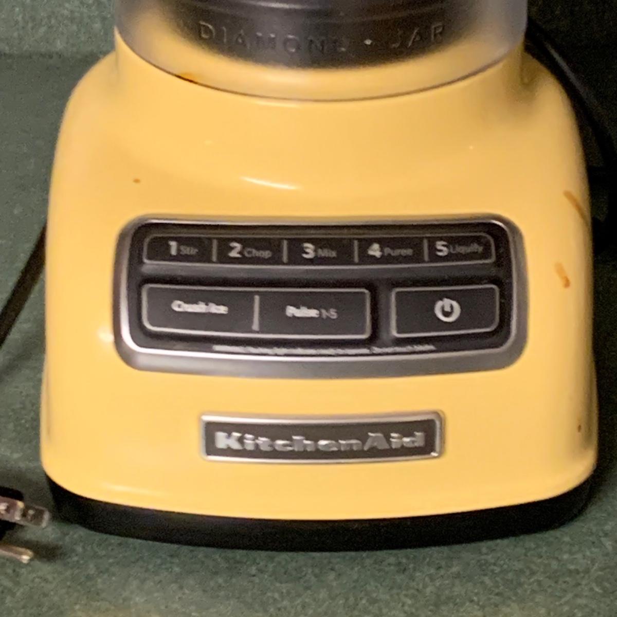 LOT 215R: Kitchen Collection: KitchenAid Blender, Corning