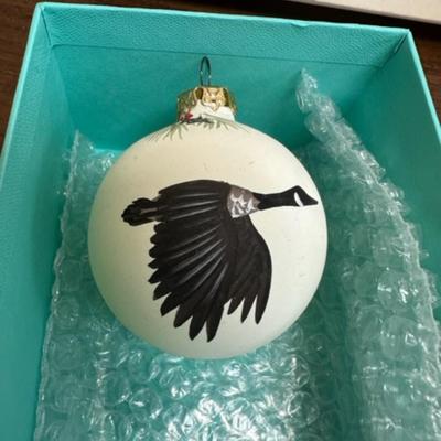 Hand Painted Goose Ornament