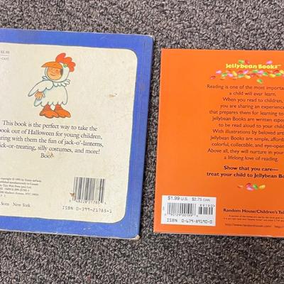 2 vintage Children's books My First Halloween& Wait for Elmo