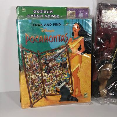 LOT 4L: Disney Kid's Collection - 2000 Avon Pick-Me-Up Pals Lil Dipper, Avon Kids Minnie Mouse Jewelry Stand, Disney Books, Beauty...